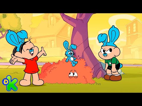 Mônica e Cebolinha disputam para ser o guia do Sansão | Turma da Mônica | Discovery Kids Brasil