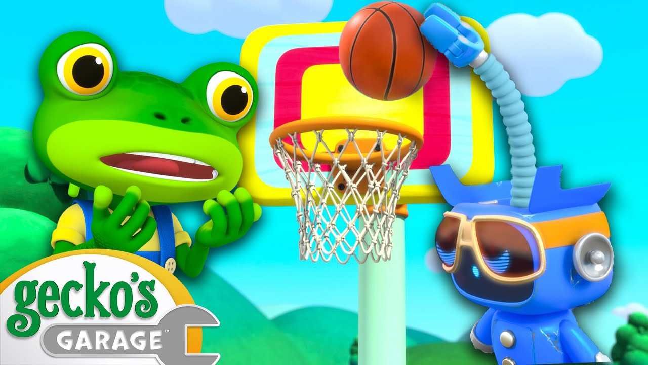 Gecko Basketball MANIA! | Gecko's Garage | Mechanical Misadventures