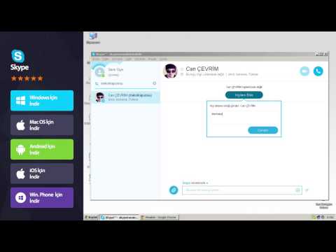 Video: Skype'ta Bir Kişi Nasıl Bulunur