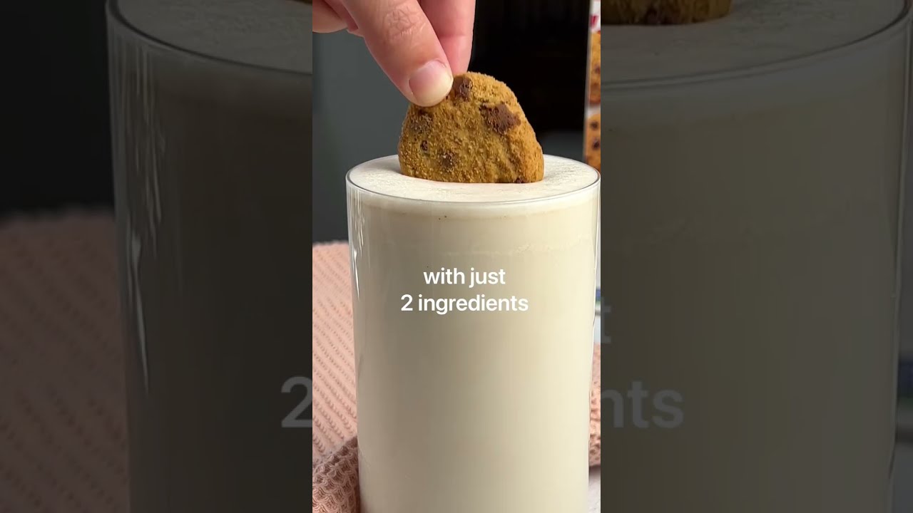 2 ingredient plant-based milk #recipe #healthy #vegan #veganrecipes
