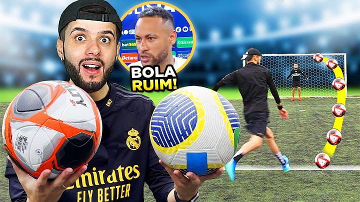 Testei a Bola que o Neymar Humilhou vs Bola do Brasileirão! 🎯⚽