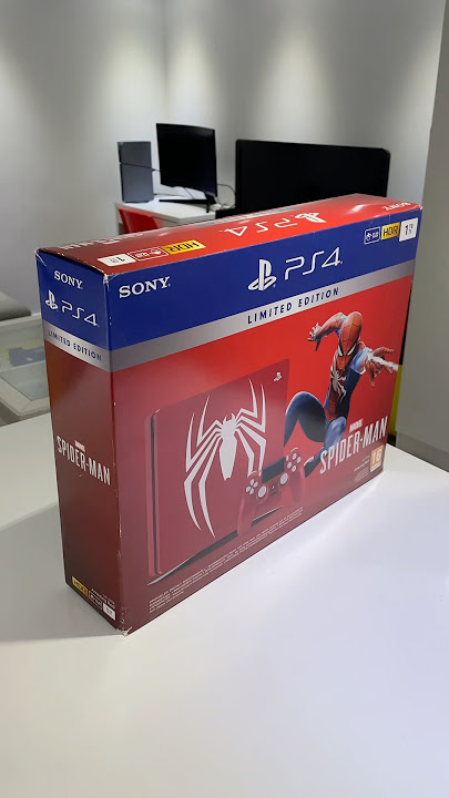Unboxing PS4 Spider-Man Limited Edition console… #playstation #gaming  #limitededition #ps4 #games