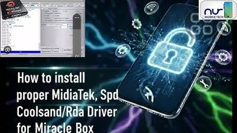 HOW to install MTK, SPD, Coolsand/RDA Drivers for Miracle Box - Step-by-Step Guide#@NurMobileTech 