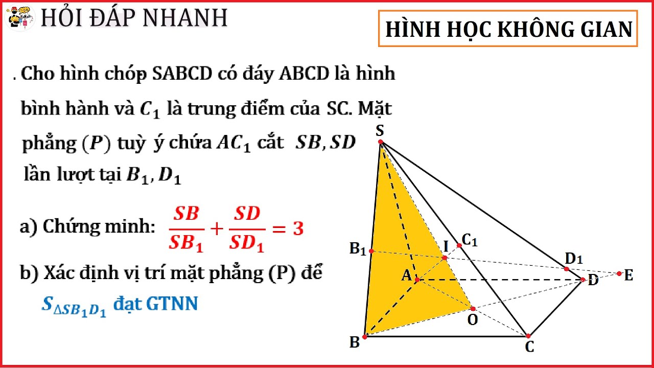 Đề thi đội tuyển HSG lớp 11 THPT Vũng Tàu 2025 | Cực trị trong không gian | Toán 11 | Menelaus