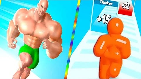 🎮Muscle Rush vs Tall Man Run All Levels - New Max Level Android,Ios Mobile Gameplay - Samudra Games