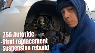 Chevrolet Tahoe Z55 autoride suspension rebuild and strut replacement.