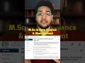 All About New M.Sc. in Data Science & Management by IIT & IIM | Dual Tag Opportunity! #ds #shorts