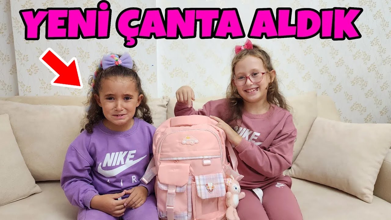 BAHARA YENİ ÇANTA ALDIK !! BANU ALYA DA İSTEDİ !! ALMAYINCA AĞLADI !