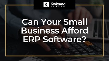 Can Your Small Business Afford ERP Software