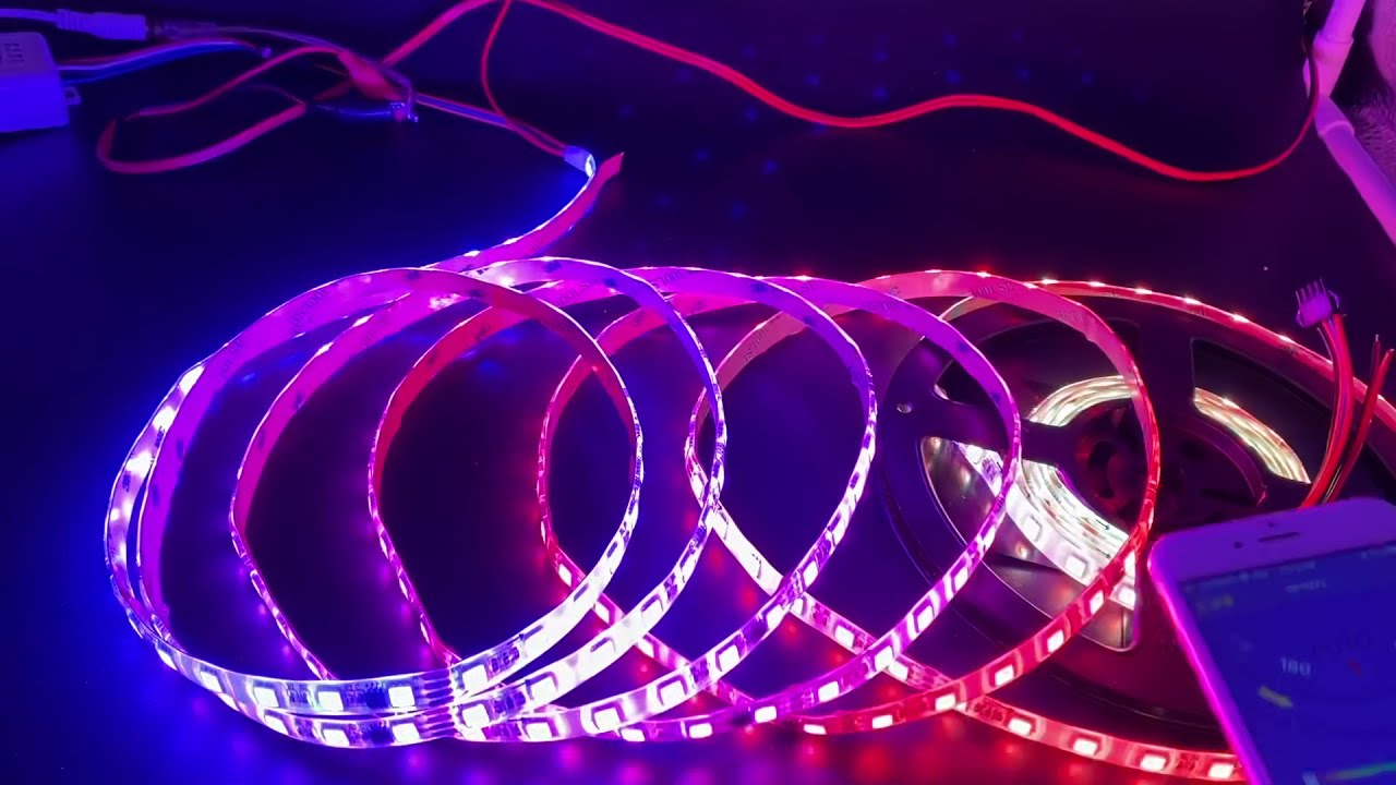 Waterproof TM1914 RGB Breakpoint Continue Digital LED Strips