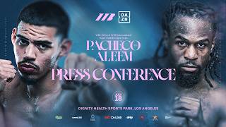 Diego Pacheco Vs Immanuwel Aleem Final Press Conference | Matchroom Boxing