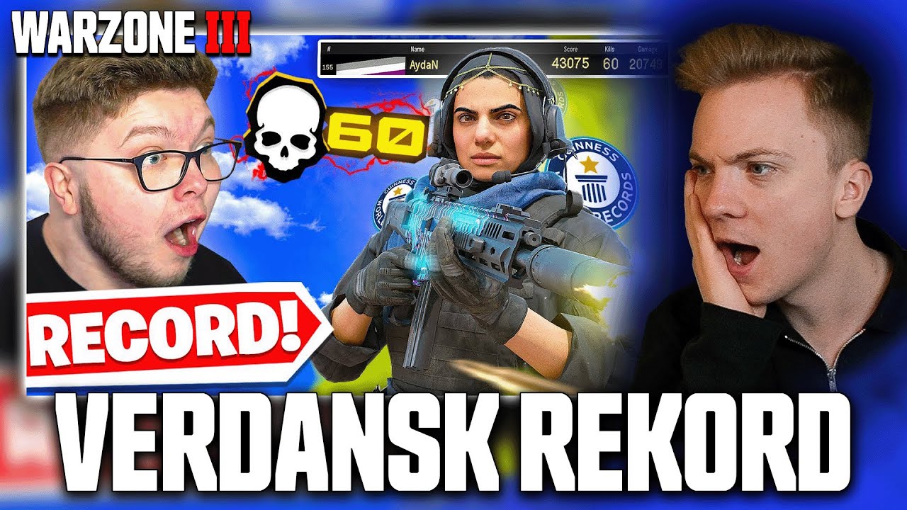 DER BESTE VERDANSK SPIELER ALLER ZEITEN?! - AYDEN'S 60 KILL WELTREKORD | V1nKub