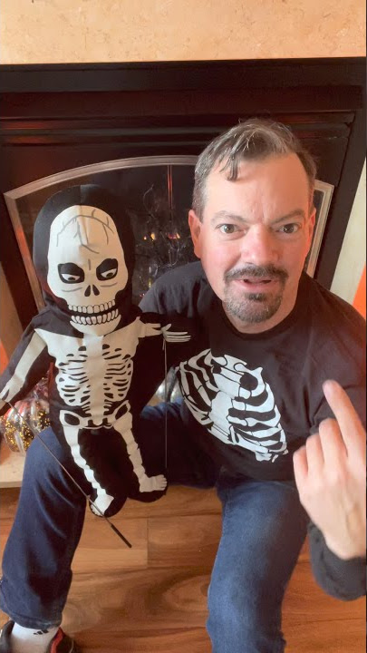 Going To The Movies With A Skeleton Friend