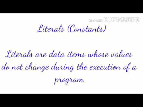 Literals in C++