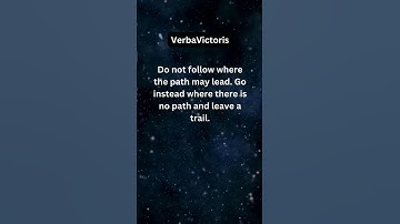 Trailblazing Wisdom 🌟Ralph Waldo Emerson  #quotes #motivation