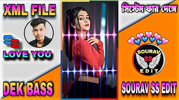 Mumbai Se Rail Chali ✨ Hindi Edm Mix Dek Bass Song 🎵 Xml file Status Video 🥀 #xml_file #song