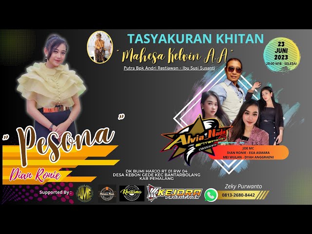 Pesona | Dian Ronie | Alvia Nada | AME | Kejora Production | Kharisma Pro | Live Desa Kebon Gede class=