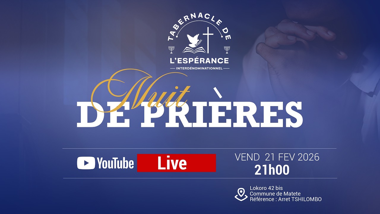 Vendredi 27/02/2026 | NUIT DE PRIERES