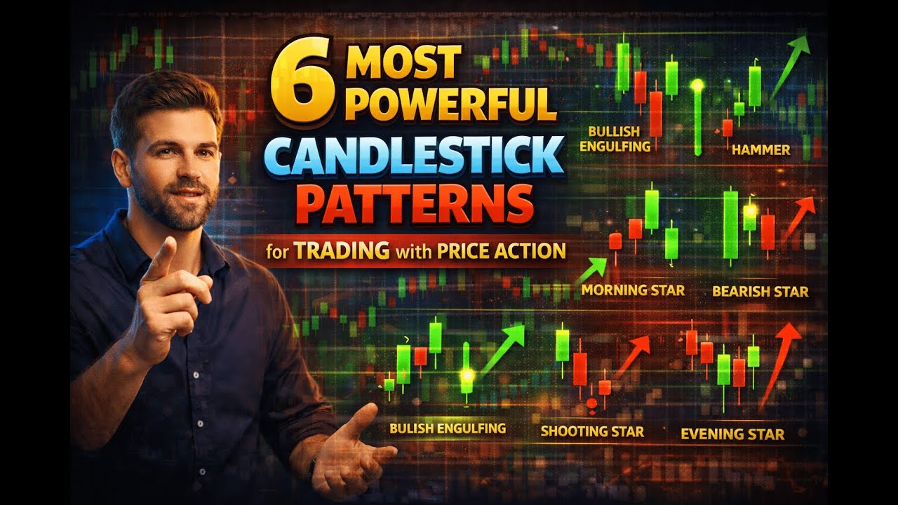 6 Most Powerful Candlestick Patterns (Master Price Action Trading) 📈 ...
