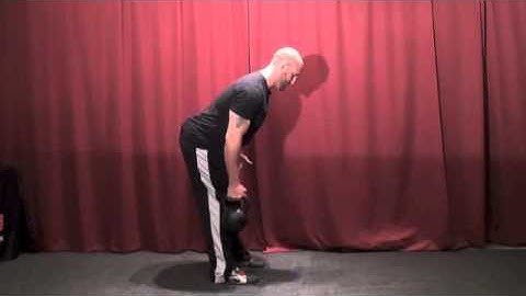 Kettlebell One-Arm Row Instruction