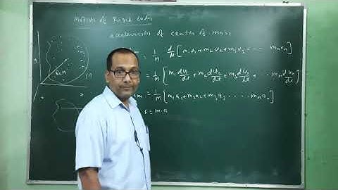 Motion of a Rigid Body-Rotational Motion | Dr Mohan L Verma