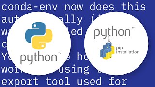 How do I keep track of pip-installed packages in an Anaconda (Conda) environment
