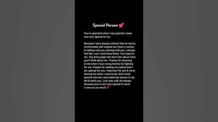 Special Person 💖 | Love Quotes For Someone Special | #goviral #couple #shorts #explore #inspiration