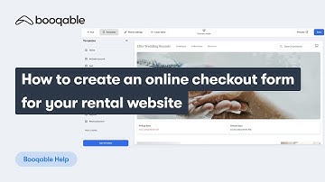 How to create an online checkout form for your rental website