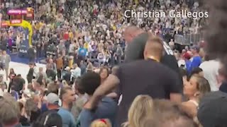 Video appears to show Jokic's brother punch fan at playoffs