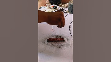 electromagnetic field line experiment Iti Practical