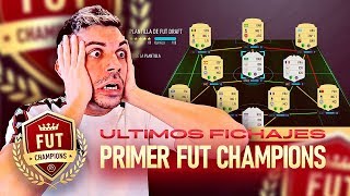 ESTA es mi PLANTILLA DEFINITIVA para el PRIMER FUT CHAMPIONS de FIFA 20