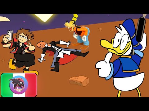 THAT TIME DONALD DUCK SAVED THE WORLD OF KINGDOM HEARTS! - DUBBED ANIMATION