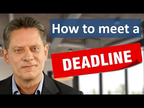 How to meet deadlines safely - 10 useful tips how to be on time with all your projects