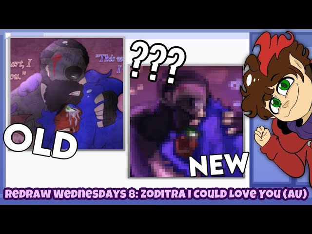 Redraw Wednesdays (8): Zoditra (AU) I Could Love You (SPEEDPAINT)