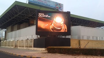 DEMO Presentation LED Screen In Lover Road Kuwait