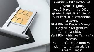 Samsung Sim Pin Kodu Nasıl Değiştirilir