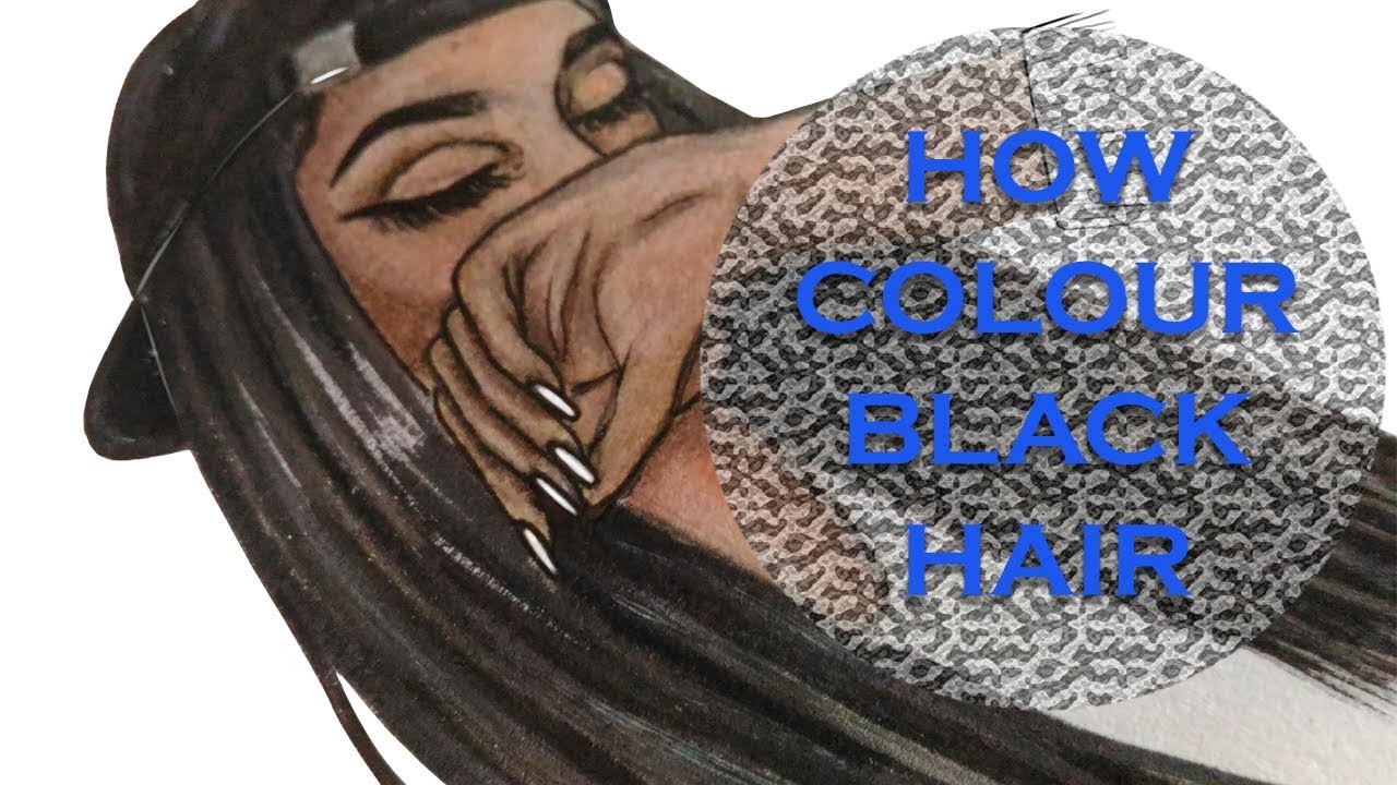 HOW TO COLOUR BLACK HAIR YouTube