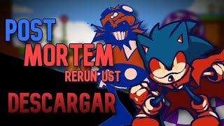 Fnf Post Mortem   Fnf Sonic Exe Rerun optimizadopsych Engine Port