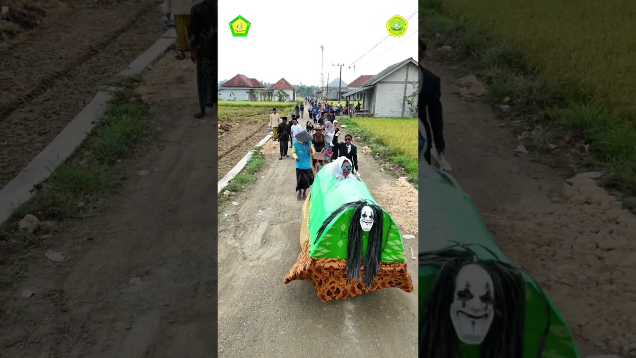 Pawai Santri Dan Wali Santri Madrasah Diniyah Nurul Huda #santrikeren 