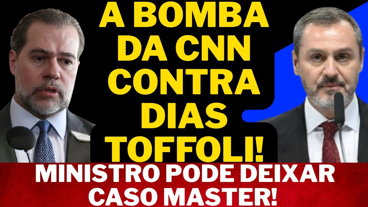 BOMBA! 15/01! TOFFOLI TEM QUE DEIXAR CASO MASTER! POLÍCIA FEDERAL PERDE A PACIÊNCIA!