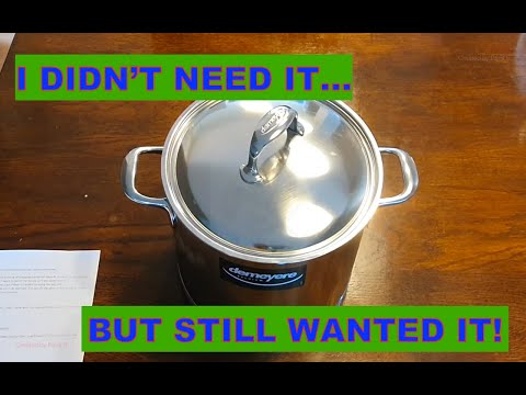 Quick Look and Comparison - Demeyere Atlantis 24cm 8L Stockpot