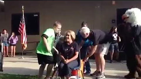 ALS Ice Bucket Challenge, Turlock: Cunningham Prin...