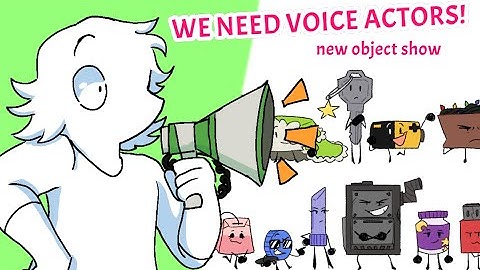VOICE AUDITIONS OPEN! Animated object show pilot