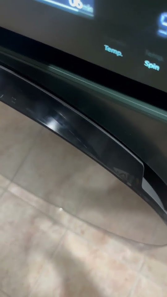 Samsung bespoke AI washer front door shaking issue YouTube