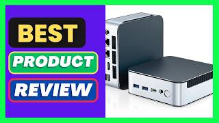 Getorli Mini PC, AMD Ryzen 5300U (Up to 3.8GHz | Beats 3500U/N150),
