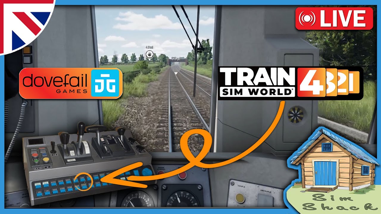 Testing the RAILDRIVER Controller Train Sim World 4 Live from the