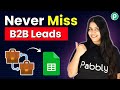 How to Add B2B Leads to Google Sheets Automatically