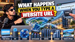 What Happens When You Type a Website URL 🌐 | Explained Step by Step