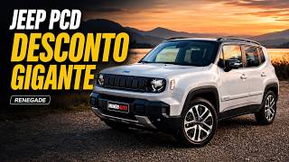 URGENTE! JEEP PCD COM DESCONTO GIGANTESCO: RENEGADE E COMPASS MUDARAM TUDO!