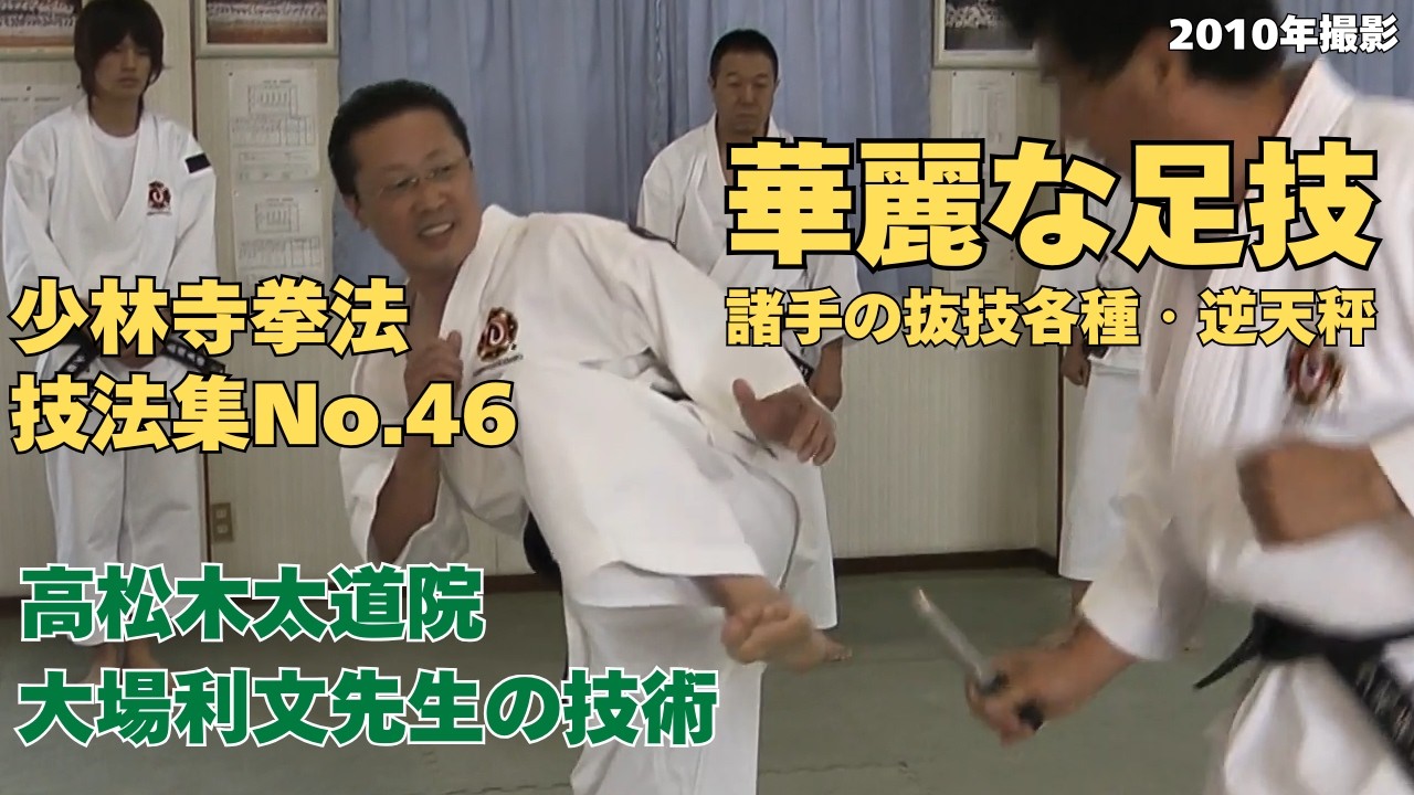 vol.83【少林寺拳法 Shorinji Kempo 徳島】師 藤田武夫先生 技法集 No